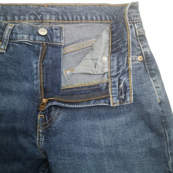 Levis 512 Mens Size 31 Waist Narrow Leg Medium Wash Blue Jeans - Picture 10 of 13